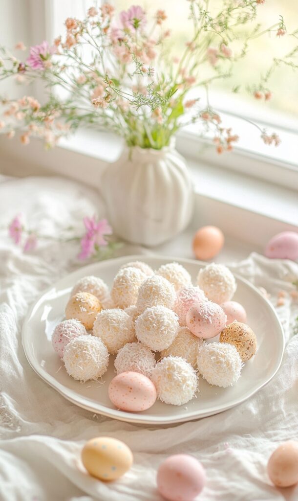 Easter Bunny Coconut Tails (So Cute They're Almost Too Pretty to Eat!) 5 End Of Easter Bunny Coconut Tails