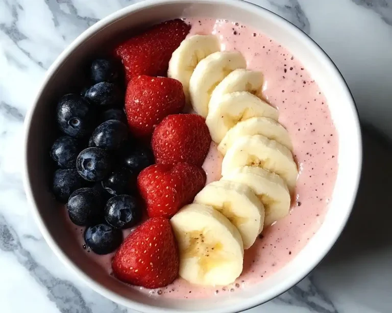 5-Minute Fruit Smoothie Bowl