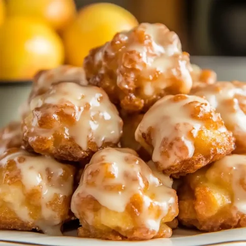 Apple Fritter Bites Ready in 30 Minutes 2 Apple Fritter Bites