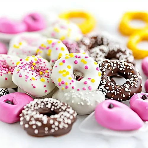 Chocolate Covered Pretzels for Easter