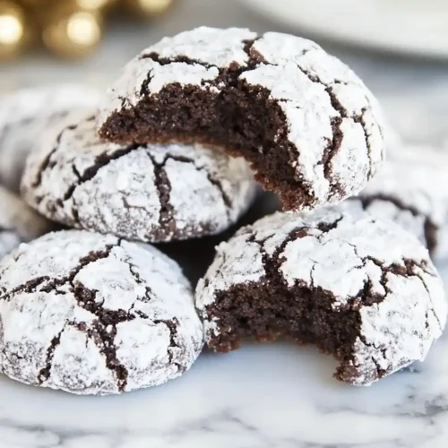 Chocolate Crinkle Cookies Dessert Recipe 2 Chocolate Crinkle Cookies Recipe