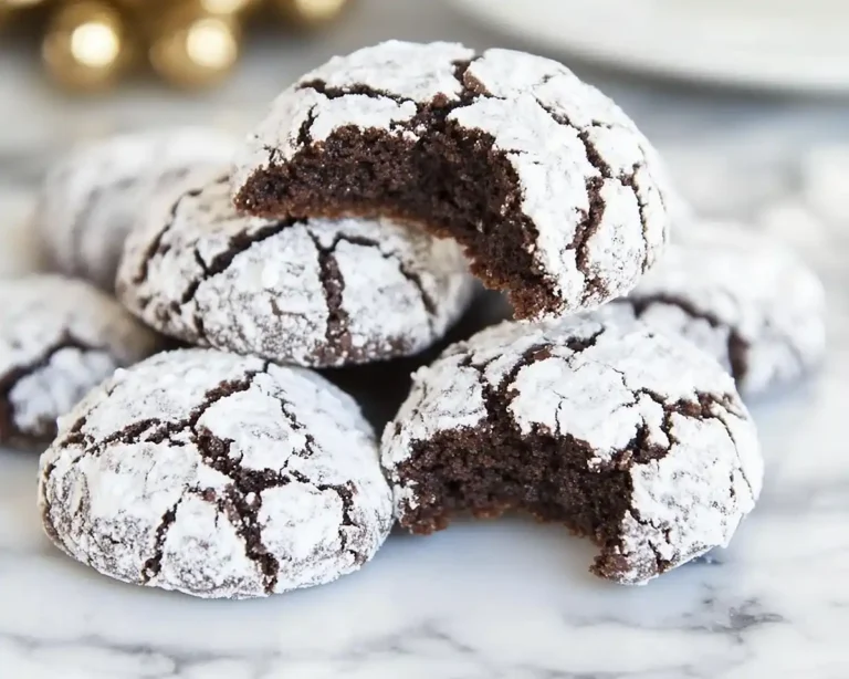 Chocolate Crinkle Cookies Recipe