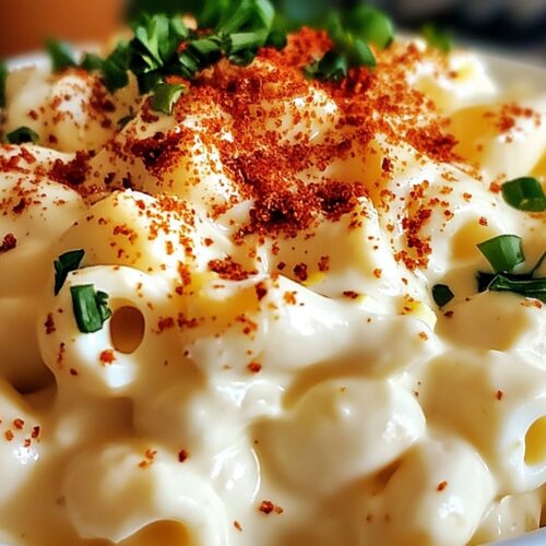Creamy Deviled Egg Macaroni Salad 2 Creamy Deviled Egg Macaroni Salad