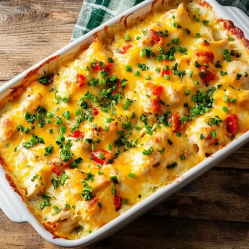 Creamy Low Carb Chicken Casserole