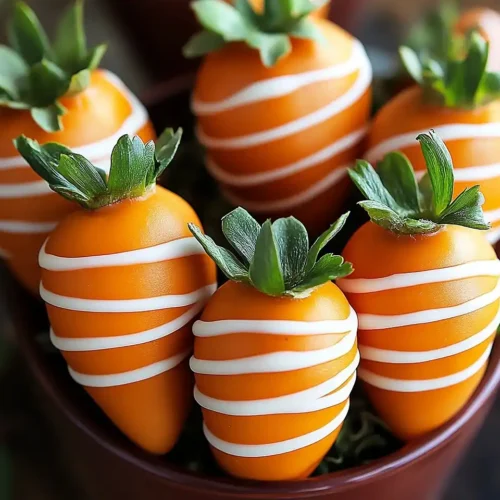 Cute Easter Carrot Strawberries That'll Steal the Show 2 Cute Easter Carrot Strawberries