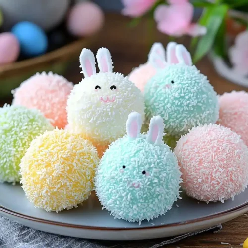 Easter Bunny Coconut Tails (So Cute They're Almost Too Pretty to Eat!) 2 Easter Bunny Coconut Tails
