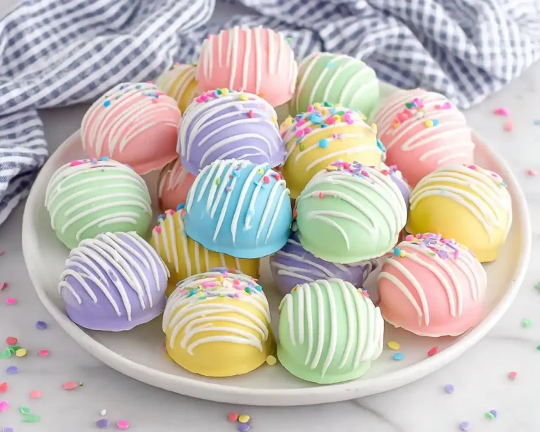 Easter Egg Oreo Cookie Balls