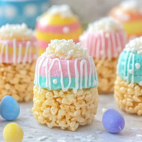 Easter Egg Snacks (Rice Krispies Treats) 2 Easter Egg Snacks