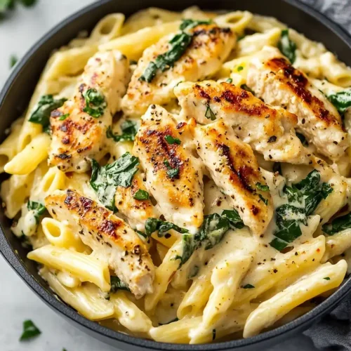 Easy Garlic Parmesan Chicken Pasta Recipe 2 Easy Garlic Parmesan Chicken Pasta Recipe
