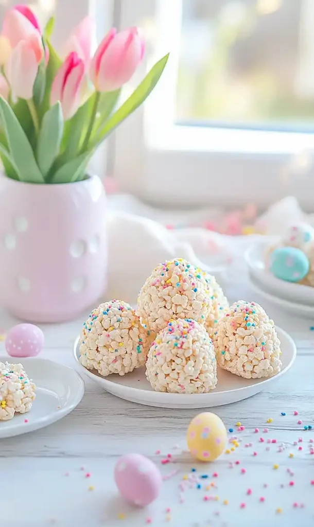 Easter Egg Snacks (Rice Krispies Treats) 5 End OF Easter Egg Snacks
