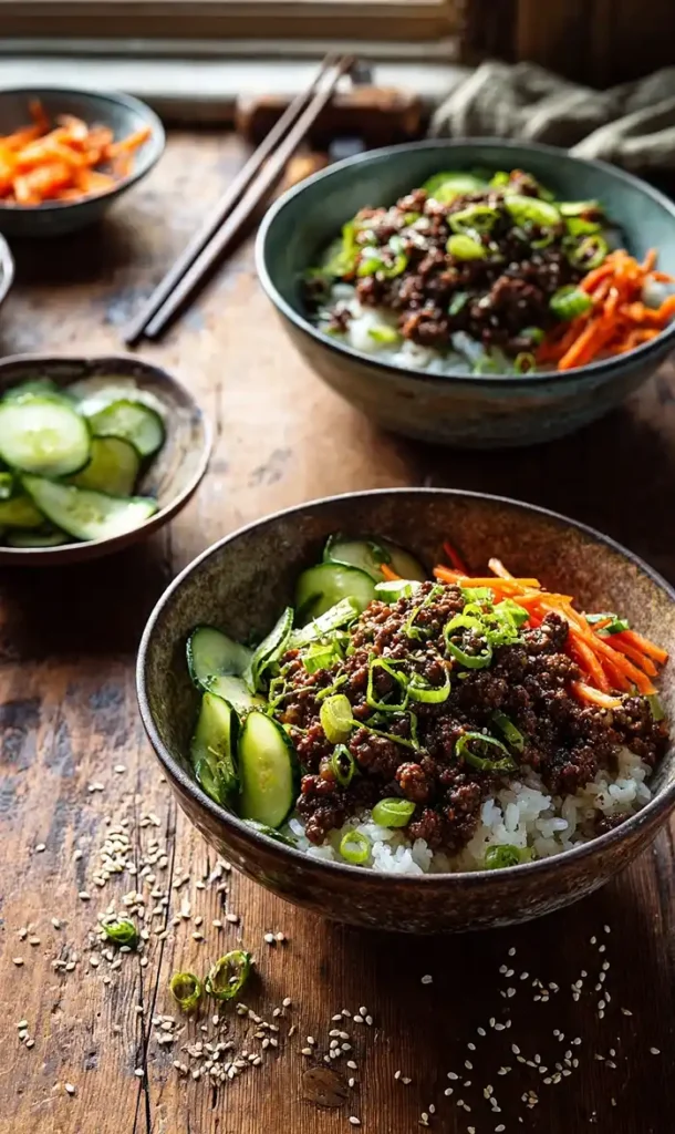 Easy Korean Ground Beef Bowl 5 End Of Easy Korean Ground Beef Bowl