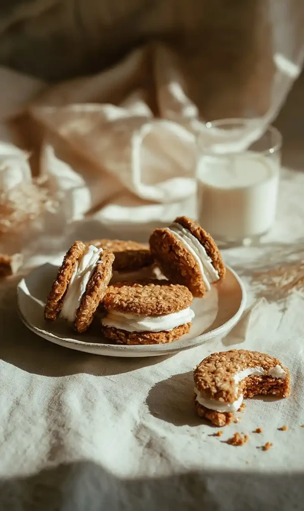 End Of Homemade Oatmeal Cream Pies