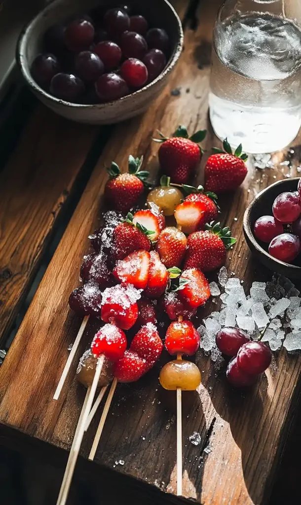 End Of Tanghulu (Chinese Candied Fruit)