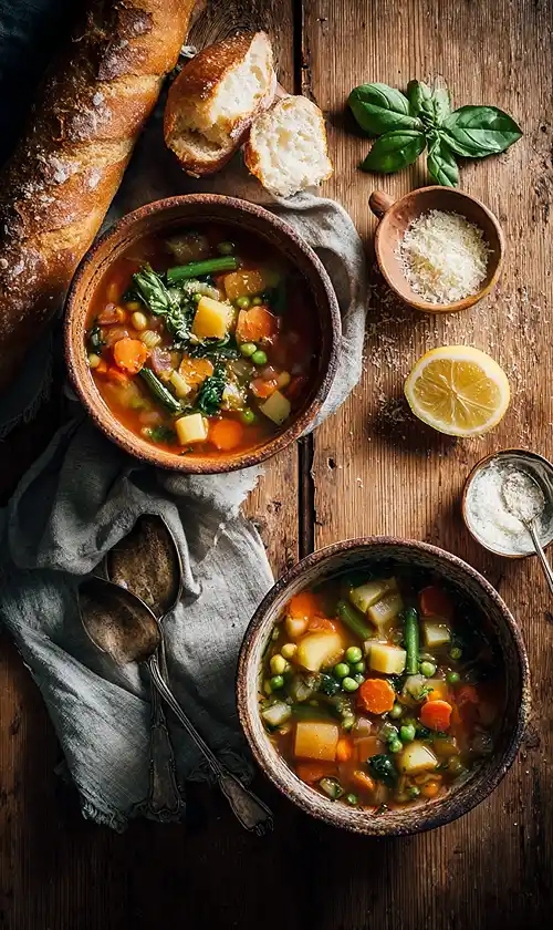 Vibrant Spring Minestrone Soup 5 End Of Vibrant Spring Minestrone Soup