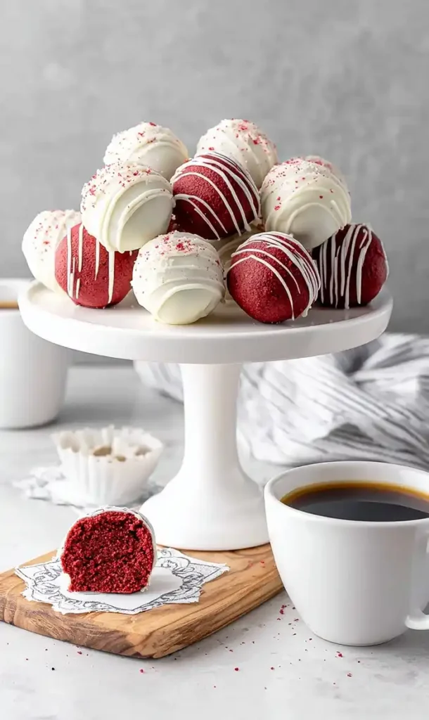 End of Red Velvet Cake Pops