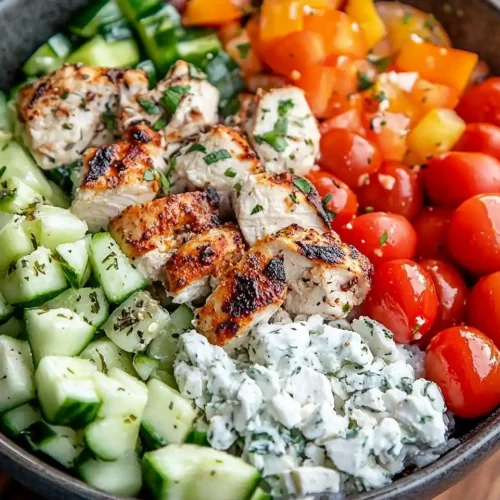 Greek Chicken Bowls