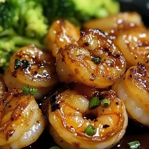 High-Protein Honey Garlic Shrimp