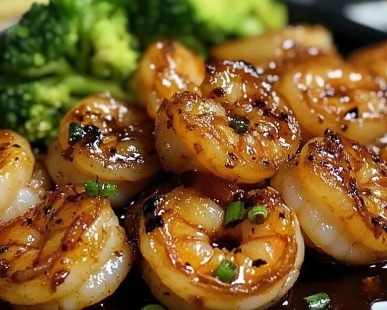 High-Protein Honey Garlic Shrimp