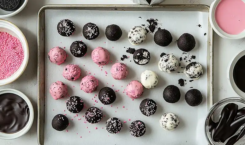Adorable Bunny Oreo Balls 4 IJNgredients Of Bunny Oreo Balls