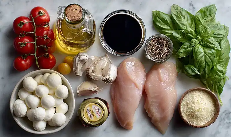 Ingredients Of Baked Balsamic Chicken Recipe