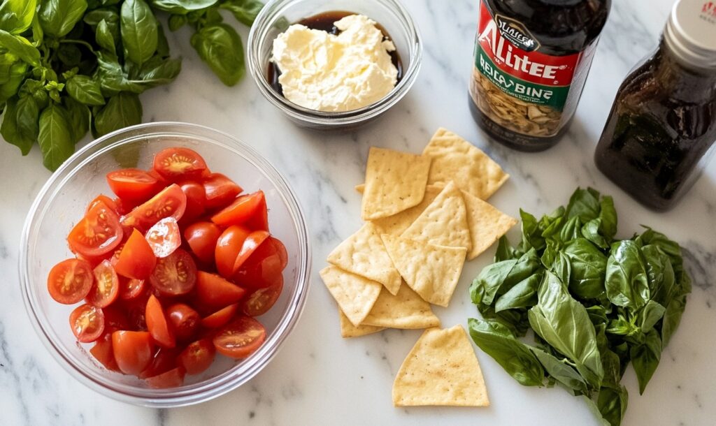 Bruschetta Dip 3 Ingredients Of Bruschetta Dip