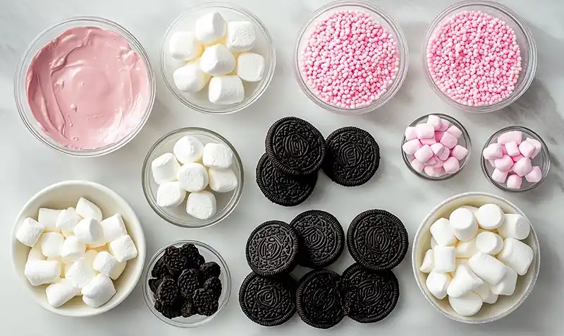 Adorable Bunny Oreo Balls 3 Ingredients Of Bunny Oreo Balls