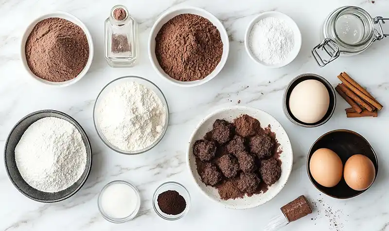 Chocolate Crinkle Cookies Dessert Recipe 3 Ingredients Of Chocolate Crinkle Cookies Recipe