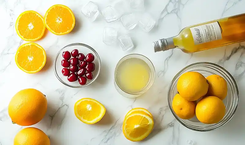 Ingredients Of Limoncello Sunrise Cocktail recipe