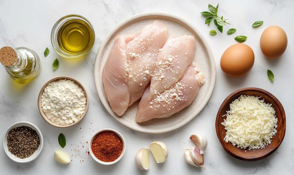 Ingredients of Longhorn Steakhouse Parmesan Chicken