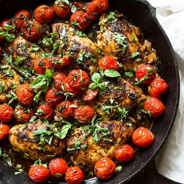 One Pan Balsamic Chicken