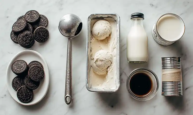 3 Ingredients Oreo Milkshake 3 Preparing Of 3 Ingredients Oreo Milkshake
