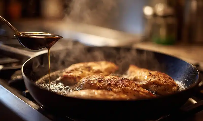 One Pan Balsamic Chicken You'll Ever Make 4 Preparing Of One Pan Balsamic Chicken
