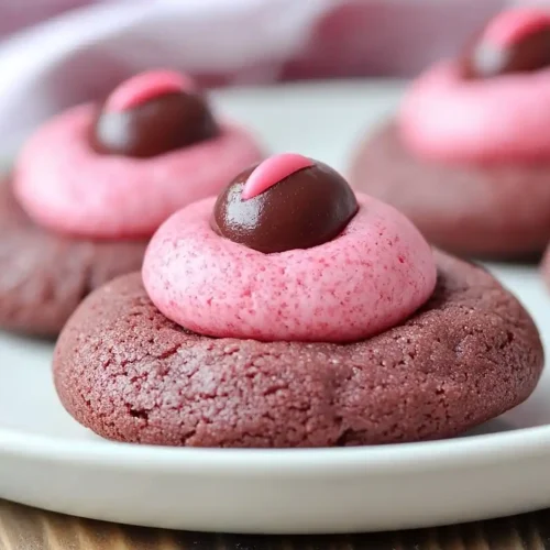 Strawberry Kiss Cookies 2 Strawberry Kiss Cookies