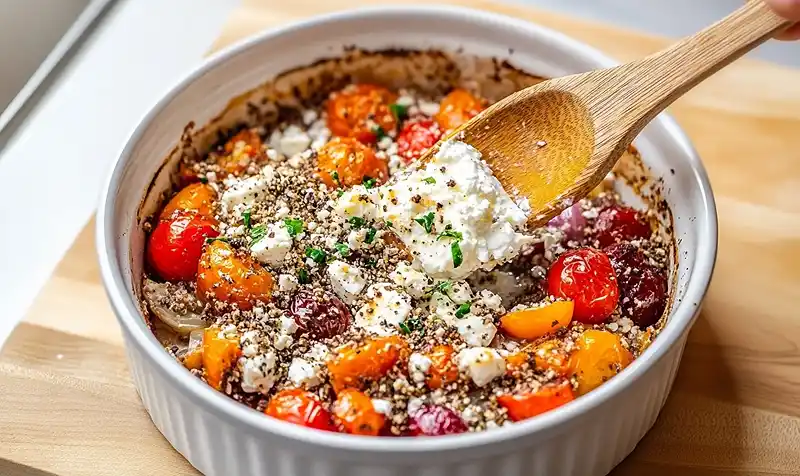 ingredients of Baked Feta Eggs Recipe