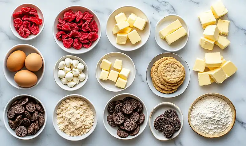 Ingredients Of Strawberry Shortcake Cookies