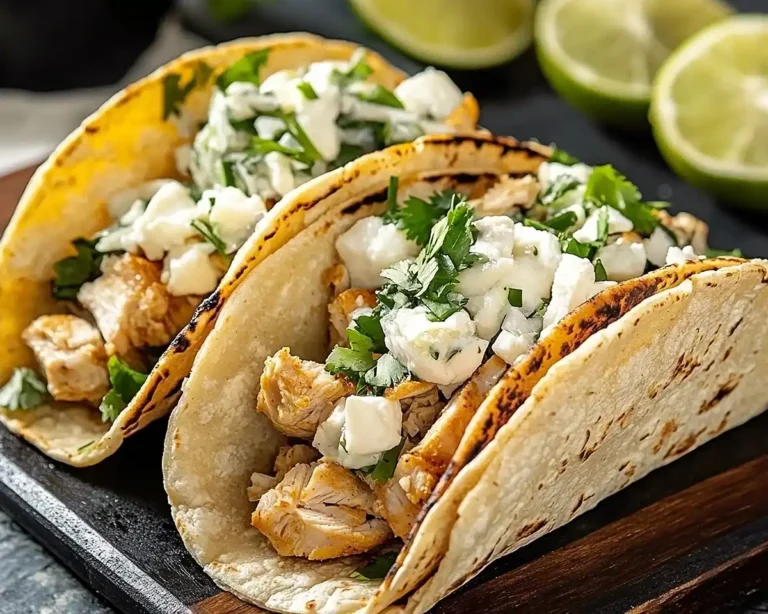 Chicken Street Tacos Recipe