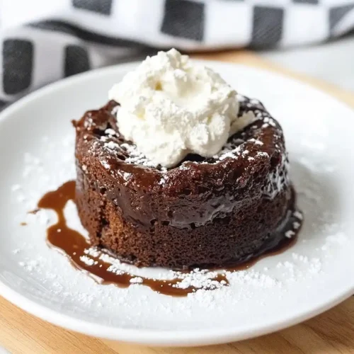Cottage Cheese Lava Cake You'll Ever Make in 90 Seconds 2 Cottage Cheese Lava Cake