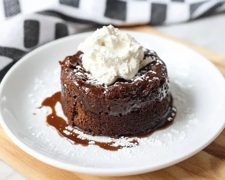 Cottage Cheese Lava Cake