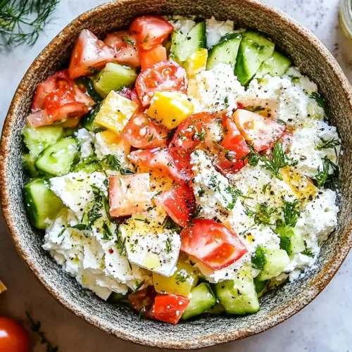 Cottage Cheese Salad (Ready in 5 Minutes!) 2 Cottage Cheese Salad