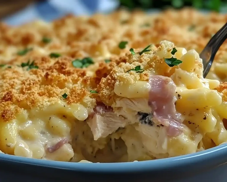 Delicious Chicken Cordon Bleu Casserole