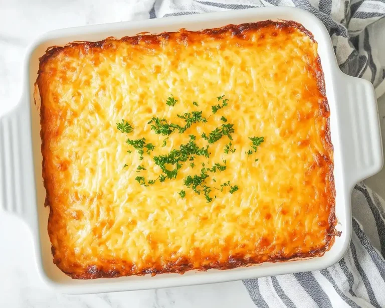 Easy Cheesy Hashbrown Casserole