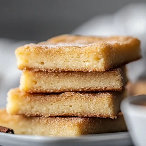 Easy Cinnamon Sugar Blondies