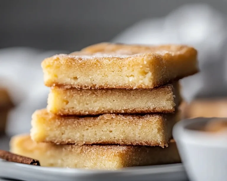 Easy Cinnamon Sugar Blondies