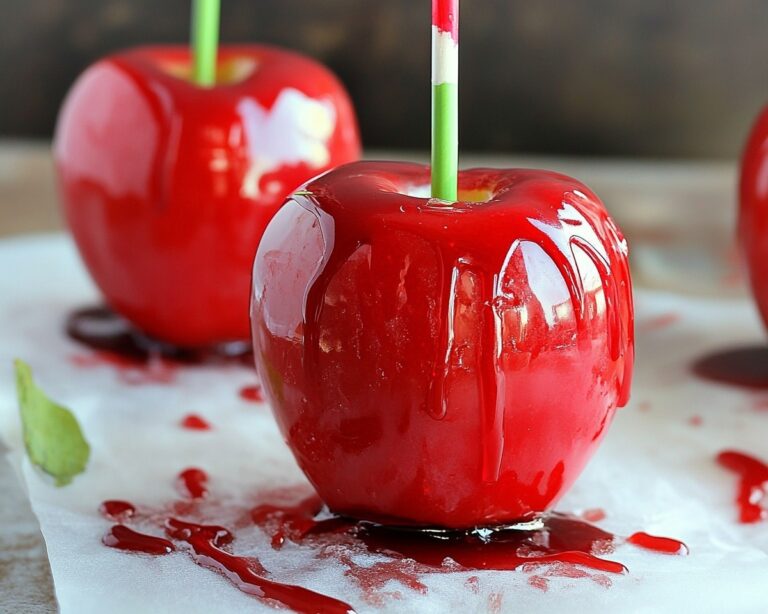 Easy Homemade Candy Apples