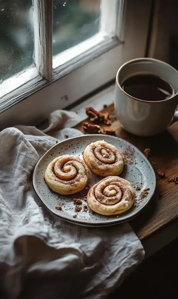 End OF Irresistible Cinnamon Roll Cookies Recipe