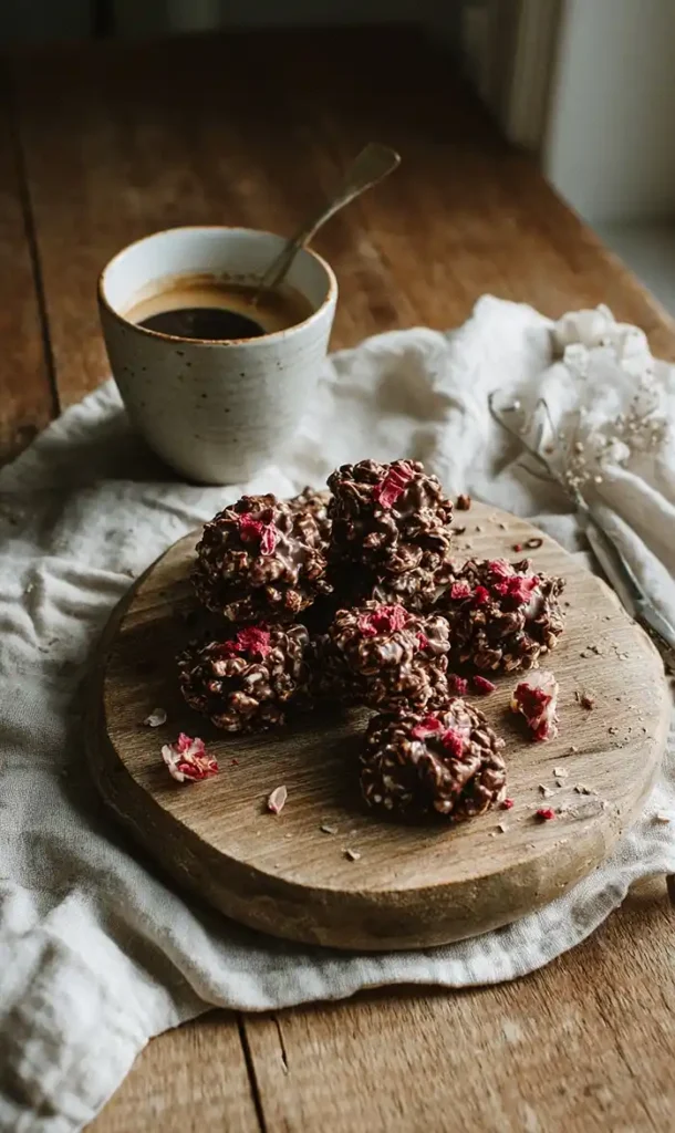 End Of Chocolate Strawberry Yogurt Clusters Recipe