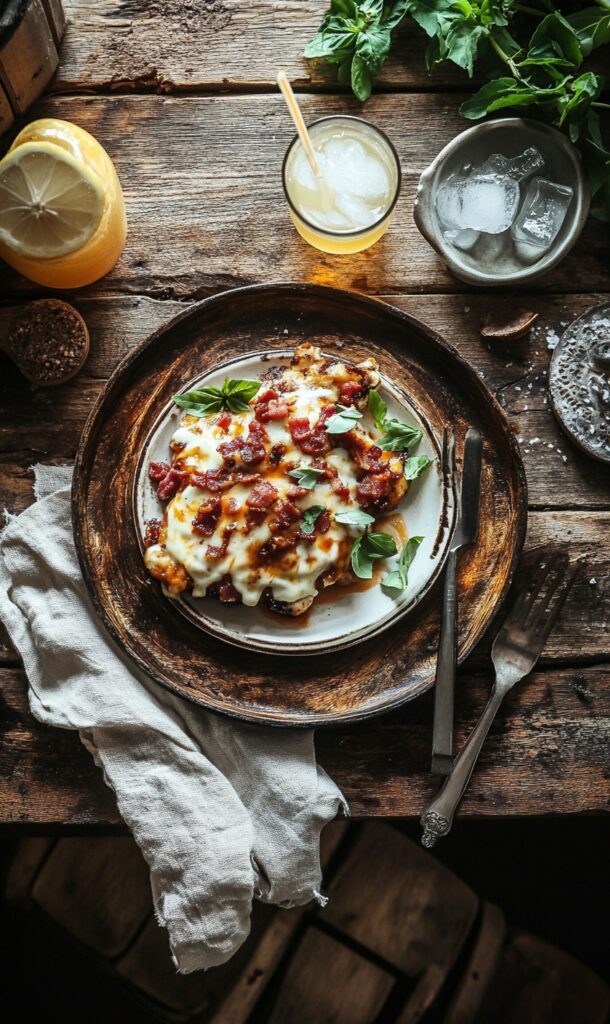 End Of Cowboy BBQ Bacon Cheddar Chicken