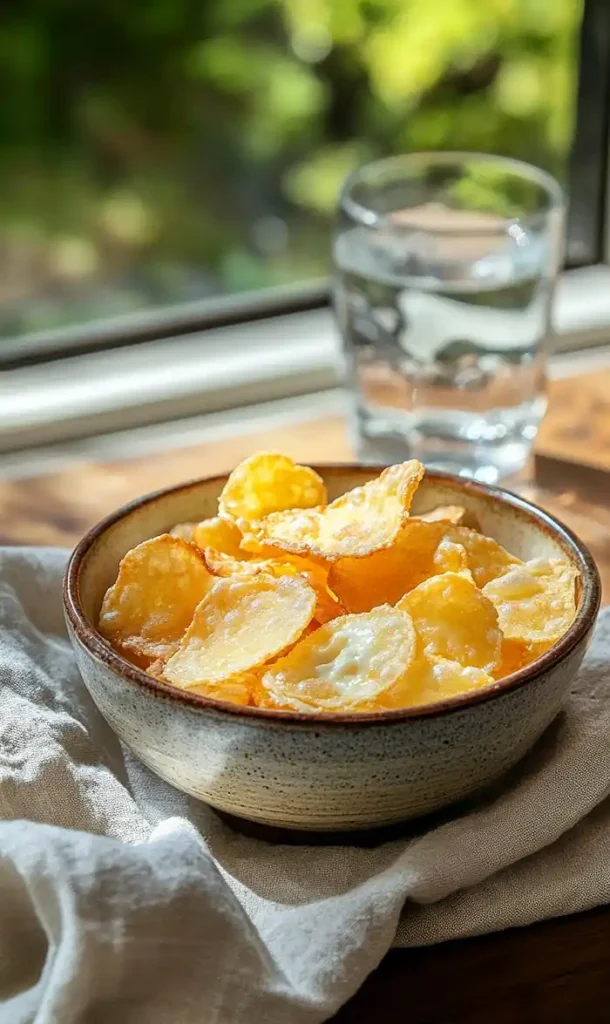 Crunchy Cottage Cheese Chips in Minutes 5 End Of Crunchy Cottage Cheese Chips in Minutes