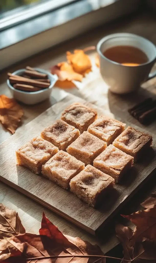 End Of Easy Cinnamon Sugar Blondies