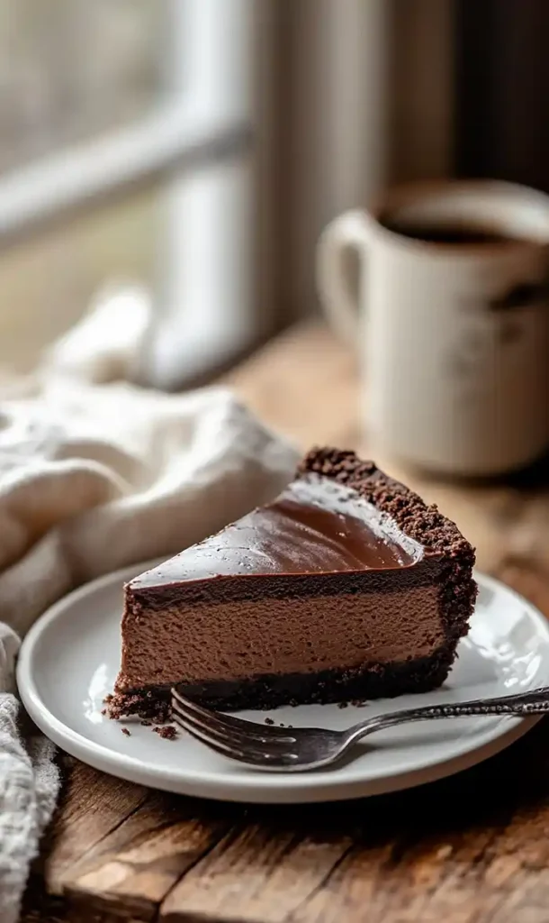 End Of Irish Cream Chocolate Cheesecake